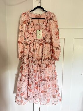 JessaKae The Millie Dress Floral Tiered Smocked Dress